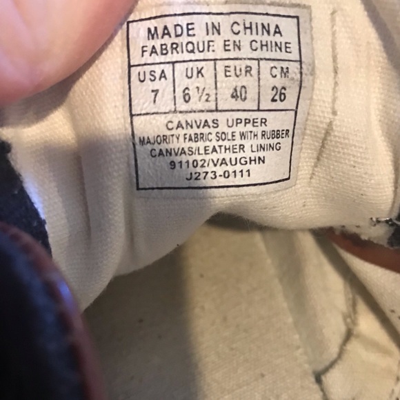 Polo by Ralph Lauren Vaughn Canvas/Leather Lace Up - Picture 8 of 10